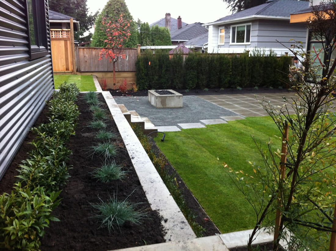 residential lawn installation - west 32nd vancouver