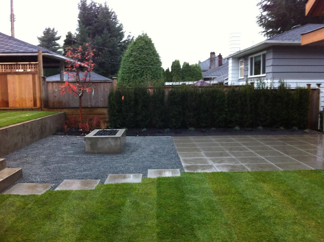 vancouver patio installation - vancouver westside - after